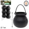 Atosa 41259 Witch Pots, 6 cm, Pack of 6 view 3
