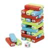 Bits and Pieces Happy Stackers Game Colorful Tower Stack Game Easy to Play Stacking Toy for Kids and Family Pre-School Daycare Center Toys for Ages 3 and Up, 2-4 Players view 1