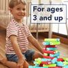 Bits and Pieces Happy Stackers Game Colorful Tower Stack Game Easy to Play Stacking Toy for Kids and Family Pre-School Daycare Center Toys for Ages 3 and Up, 2-4 Players view 4