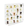 Ikee Design Premium Acrylic Collection 25 Compartments Display Case with Magnets Door, Wall-Mounted Storage Organizer Rack for Small Pop Figure, Doll and Gemstones, Compartment: 2 W x 1.8D x 2H in view 4