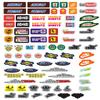 Bumper/Window Decals for RC Scale cralwer Accessory - Funny 80pc Parody Set - for: Axial SCX10 II RC4WD Redcat Gen8 TRX4 Vanquish VS4-10 Stickers view 2