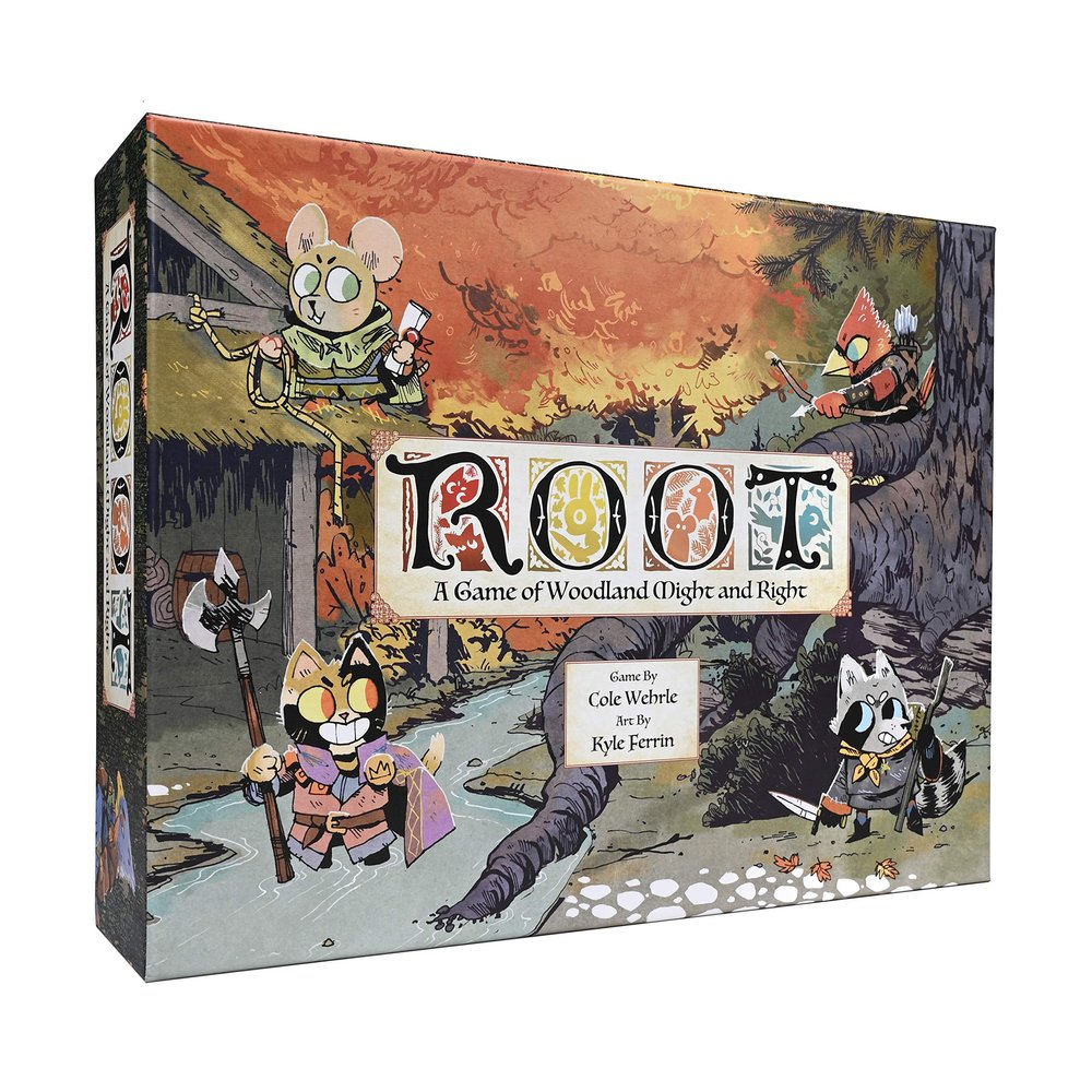 Root: A Game of Woodland Might and Right | Asymmetric Strategy Board Game by Leder Games | 24 Players | Ages 14+ | Adventure, Conflict & Area Control