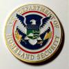 DHS Federal Protective Service Police Colorized Challenge Art Coin view 2