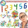 250 Pcs Tubular Pipes & Spout STEAM Interlocking Educational Building Blocks Set, Kids Tube Locks Construction Set with Storage Box, Idea Book, Preschool Educational Toy Gift for Toddlers Age 3+ view 4