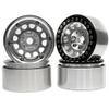 4Pcs/Set 1:10 RC Crawler Metal Alloy 1.9 Inch Wheel Rim BEADLOCK Fitfor 1/10 Axial SCX10 TAMIYA CC01 D90 D110 view 2
