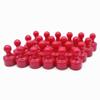 24 Magnetic Push Pins Miniature Game Piece Pawn Magnet Useful for Fridge, Office, Map Magnets, Kitchen Magnets, Whiteboard Magnets, Photo Magnets, Fun Colorful Classroom Magnets Pawn Style (Red-24pcs) view 1