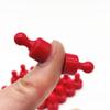 24 Magnetic Push Pins Miniature Game Piece Pawn Magnet Useful for Fridge, Office, Map Magnets, Kitchen Magnets, Whiteboard Magnets, Photo Magnets, Fun Colorful Classroom Magnets Pawn Style (Red-24pcs) view 3