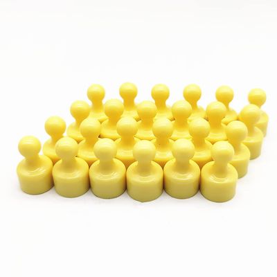 24 Magnetic Push Pins Miniature Game Piece Pawn Magnet Useful for Fridge, Office, Map Magnets, Kitchen, Whiteboard Magnets, Photo Magnets, Fun Colorful Classroom Magnets