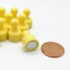24 Magnetic Push Pins Miniature Game Piece Pawn Magnet Useful for Fridge, Office, Map Magnets, Kitchen, Whiteboard Magnets, Photo Magnets, Fun Colorful Classroom Magnets view 3