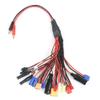 Padarsey RC Lipo Battery Charger Adapter with Multi Plug Squid Charger Adapter to 4.0mm Banana Bullet Connector for TRX, Tamiya, EC3, JST, Futaba, XT60, T- Dean (20 in 1) view 1