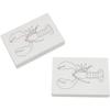 Azeeda 2 x 45mm 'Lobster' Erasers/Rubbers (ER00019339) view 1
