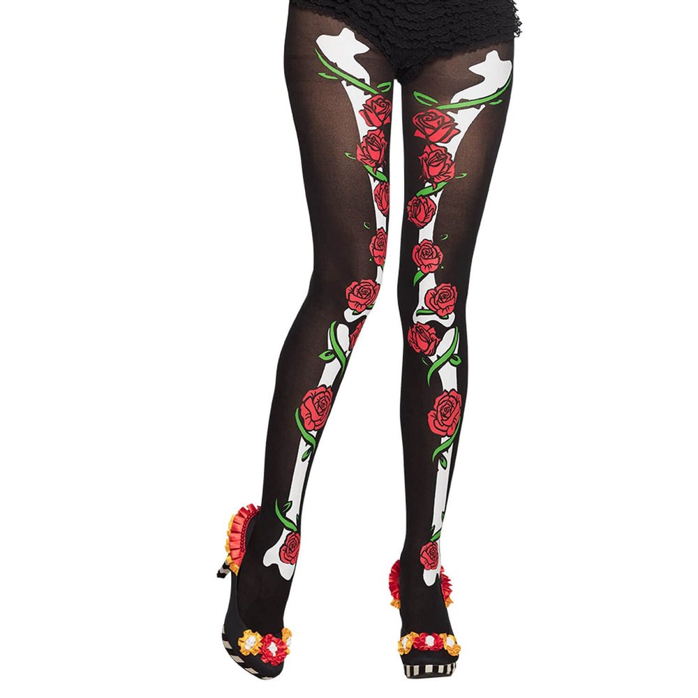 Boland 10131093 23895 La Muerte 87899 Tights One Size