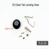 15/20/ 40 Class Aluminum Steel Wire Scale Landing Gear; 20/40 Class Front/Tail Landing Skid; Foam/PU Wheels Combo Set for RC Flying Airplane (TLG-20) view 2