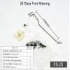 15/20/ 40 Class Aluminum Steel Wire Scale Landing Gear; 20/40 Class Front/Tail Landing Skid; Foam/PU Wheels Combo Set for RC Flying Airplane (FS-20) view 2