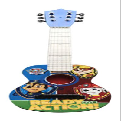Paw Patrol 21" Kids Guitar Toy GT1-01371 | Inspired Design, Easy-to-Hold, Thin Frets and Low String, Traditional Acoustic Guitar Shape, Secret Stickers, Real Tuning Gears
