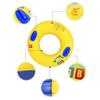 39 inch Yellow Swimming Rings for Adults Teens, Inflatable Swimming Pool Float Portable Swim Ring Floating Tube with Handles Summer Outdoor Beach Pool River Sea Party Lounger Rafts Swim Toys view 3