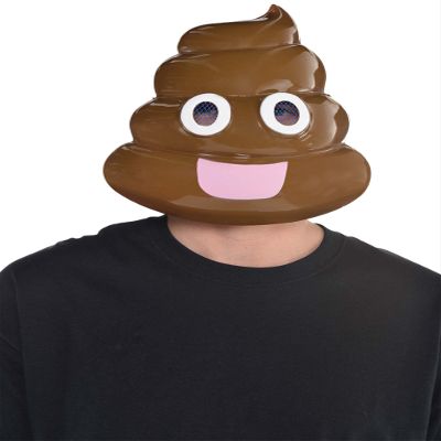 amscan 848735 Halloween Poophead Mask-1 Pc