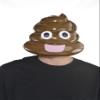 amscan 848735 Halloween Poophead Mask-1 Pc view 2