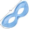 Light Blue Super Hero Fabric Eye Mask - 2.87" x 8.25" - Durable, Comfortable & Perfect Fit - Ideal for Parties, Cosplay & More view 2