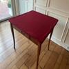Felt Poker Table covers that fits any Lifetime folding table - Custom made to order - casino green, black, blue or red (ruby red, 8 ft rectangle 96 * 30) view 3