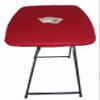Felt Poker Table covers that fits any Lifetime folding table - Custom made to order - casino green, black, blue or red (ruby red, 8 ft rectangle 96 * 30) view 4