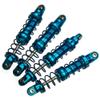 4Pcs 70mm Aluminum Suspension Shock Absorbers Set for 1/10 RC Crawler Axial SCX10 D90 D110 view 3