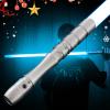 YDDSABER Dueling Lightsaber for Adults,Metal Hilt,Replaceable Blade FX Light Saber,4 Modes Sounds, Swing, Blaster, Rechargeable,38.2 Inch Full Size Lightsaber, Kids, Cosplay, Brithday Gift (Iceblue) view 2