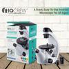 IQCrew by AmScope 40X-200X Kids Inverted Compound Microscope for Students view 2
