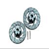 GPM for Traxxas Unlimited Desert Racer 4X4 (#85076-4) Upgrade Parts Aluminum +1mm Hex with Brake Disk - 1Pr Set Gray Silver view 1