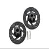 GPM For Traxxas Unlimited Desert Racer 4X4 (#85076-4) Upgrade Parts Aluminum +1mm Hex With Brake Disk - 1Pr Set Black view 1