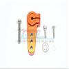 Aluminum Adjustable 15T Servo Horn For LOSI 1:6 4WD Super Baja Rey LOS05013 / Super Baja Rey 2.0 LOS05021 Upgrades - Orange view 1