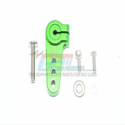 Aluminum Adjustable 15T Servo Horn For LOSI 1:6 4WD Super Baja Rey LOS05013 / Super Baja Rey 2.0 LOS05021 Upgrades - Green
