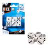 Clown Games - Black and White Dice - 6 Pieces view 3