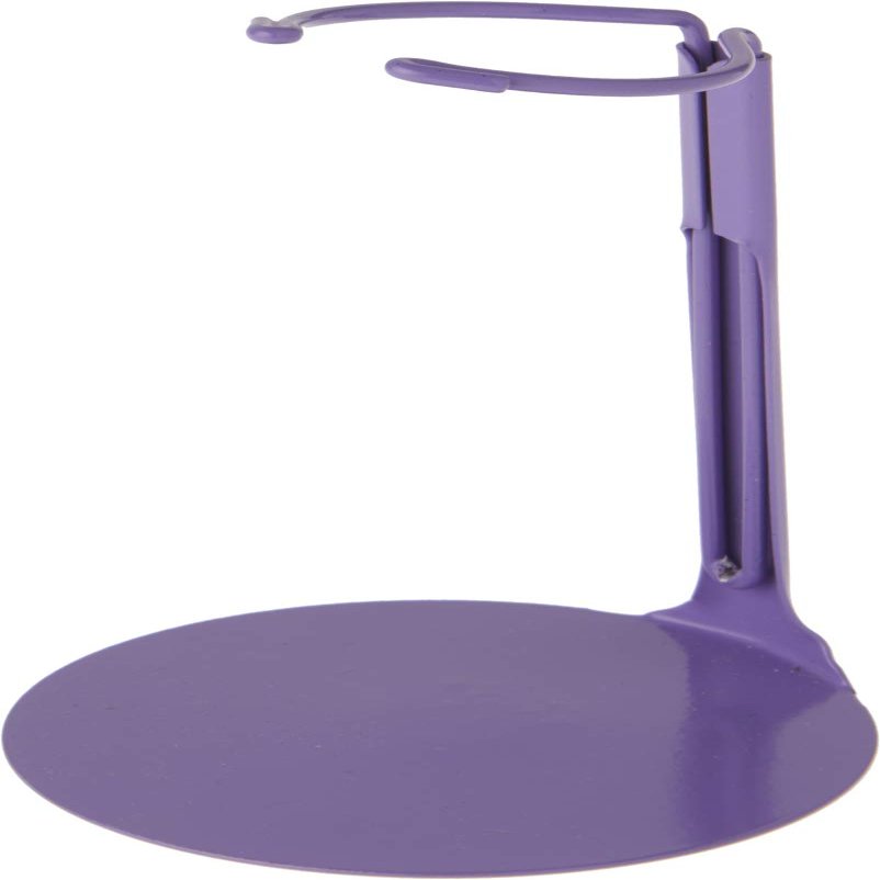 Kaiser Doll Stand 2090 - Purple Pastel Doll Stand 6 1/2" to 11" Dolls, 6-Pack