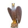 Attack Eagle Decoy with Sound System,Light Sensing Control, Solar Charging, Rotatable Bracket view 1
