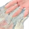 Crystal Clear Slime  4oz Thick Stretchy Handmade Sensory Toy Stress Relief ASMR for Ages 8+  Hoshimi Slimes view 4