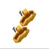 GPM For Traxxas Unlimited Desert Racer 4X4 (#85076-4) Upgrade Parts Aluminum Front/Rear Brake Caliper - 1Pr Set Gold view 1