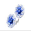 GPM For Traxxas Unlimited Desert Racer 4X4 (#85076-4) Upgrade Parts Aluminum +3mm Hex With Brake Disk With Silver Lining - 1Pr Set Blue' view 1