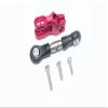 GPM For Traxxas Unlimited Desert Racer 4X4 (#85076-4) Upgrade Parts Aluminum Servo Horn With Sst Adjustable Tie Rods - 5Pc Set Red view 1