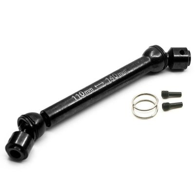 1/10 RC Crawler Accessories Center Driveshaft and Outdrives Center Driver Shafts for Axial SCX10 Honcho Dingo D90 TRX4,etc (110~140mm, 1pcs)