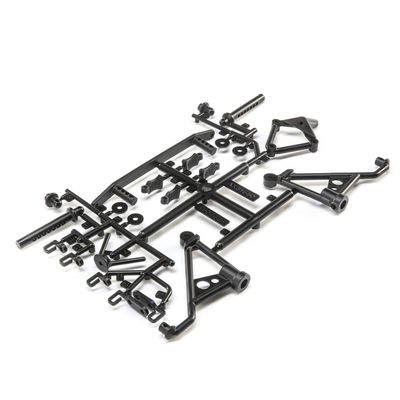 Axial Rear Body Post Set: SCX10 II, AXIC1550