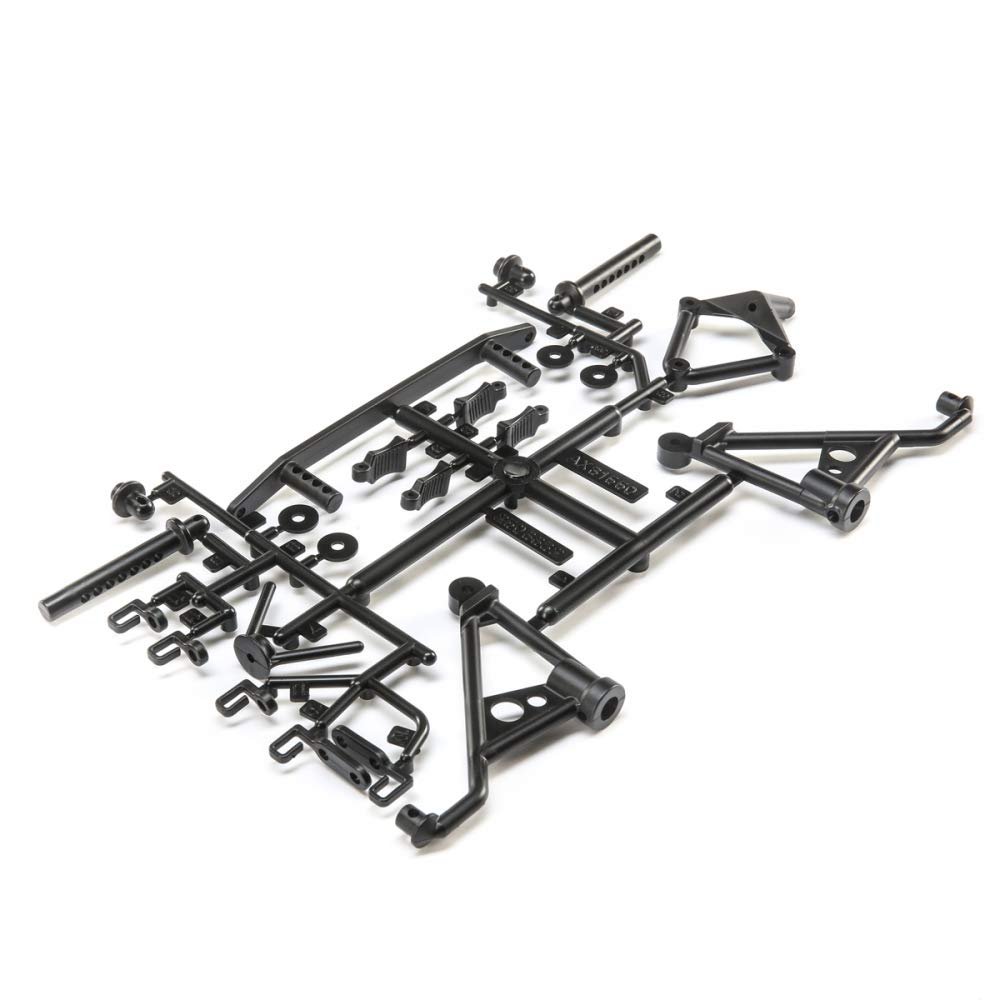Axial Rear Body Post Set: SCX10 II, AXIC1550