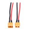 2 Set Female Male Cable, Connector Adapter 14AWG Silicone Cable Wire RC Accessory view 1