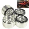 4X 2.2 Alloy Beadlock Wheel Rims w/Hubs for 1/10 RC Wraith D90 35mm Width#7 view 1