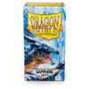 10 Pack Dragon Shield Matte Sapphire Standard Size 100 ct Card Sleeves Display Case view 2