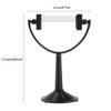 Optical Glass Triangular Prism with Stand for Teaching Light Spectrum Physics and Photo Photography Prism view 2