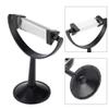 Optical Glass Triangular Prism with Stand for Teaching Light Spectrum Physics and Photo Photography Prism view 3