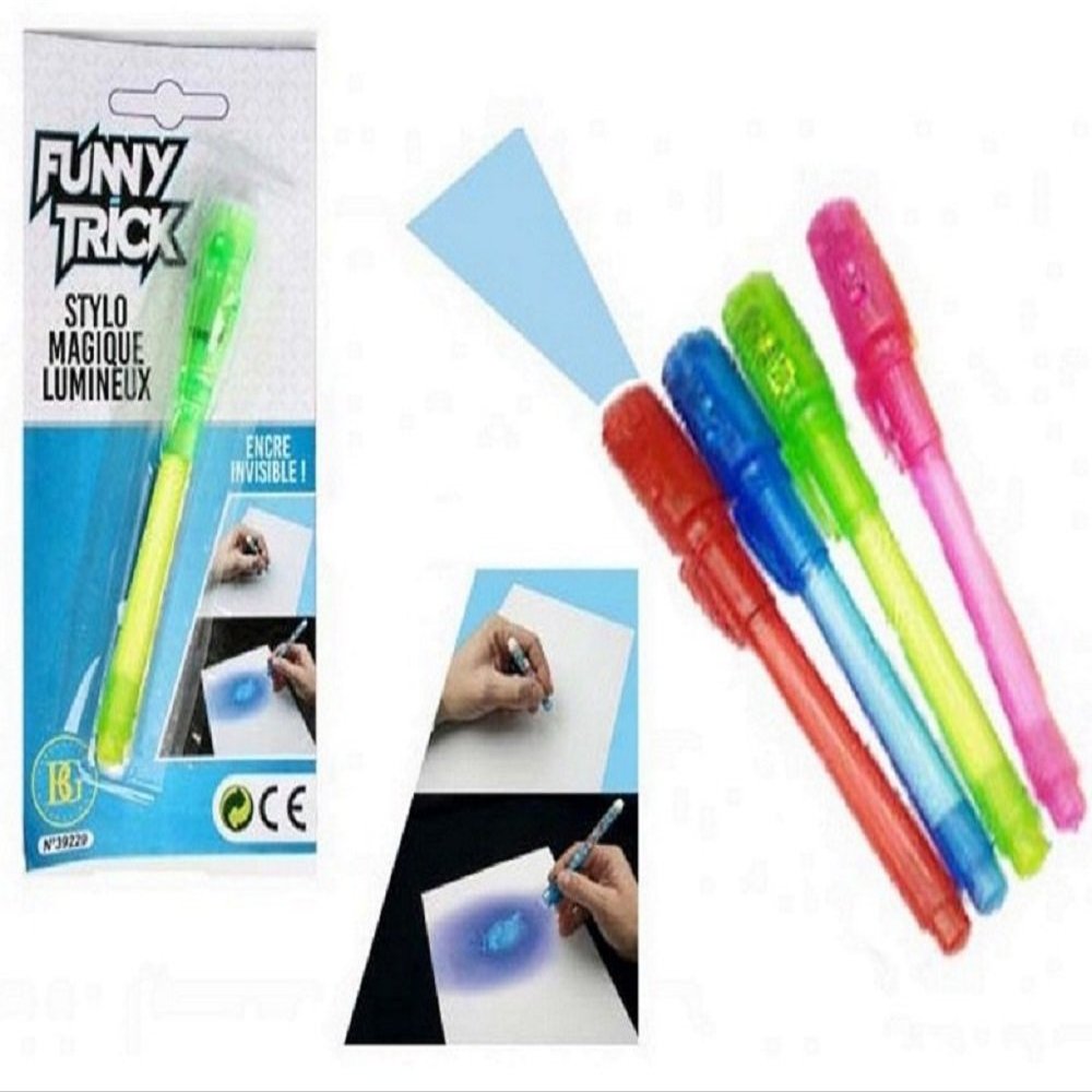 BG - Stylo  Encre Invisible Mix 13cm Hats, Masks and Party Accessories (B39229)