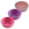 Re-Play 12 oz. Toddler Bowls Set of 3 - Kids Deep-Walled, Durable & Reusable Snack and Meal Bowls, Dishwasher & Microwave Safe, BPA-Free, Made in USA from Recycled Plastic, Berry view 1