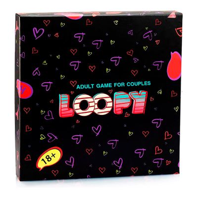 LOOPY Couples Games for Adults - Date Night Game - Gifts for Wife and Husband to Spice Up Relationships and Communication